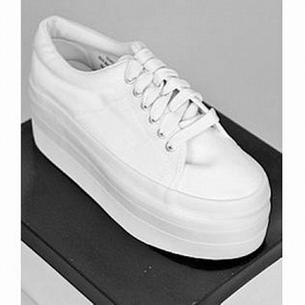 *ISO JMR quad platform canvas sneakers NOT4SALE*